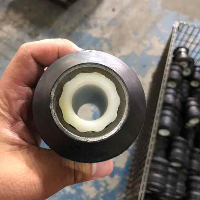 Automotive rubber bushing development from sample