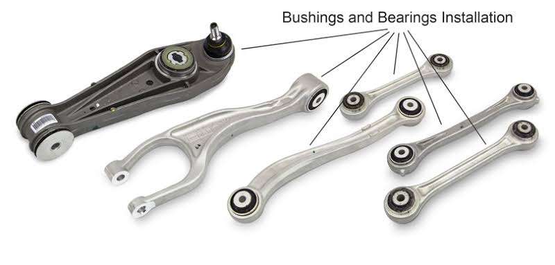 Chassis bushing NVH isolation principle